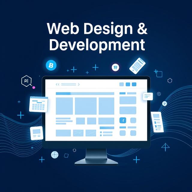 </p>
<p>Web Design & Development<br />
