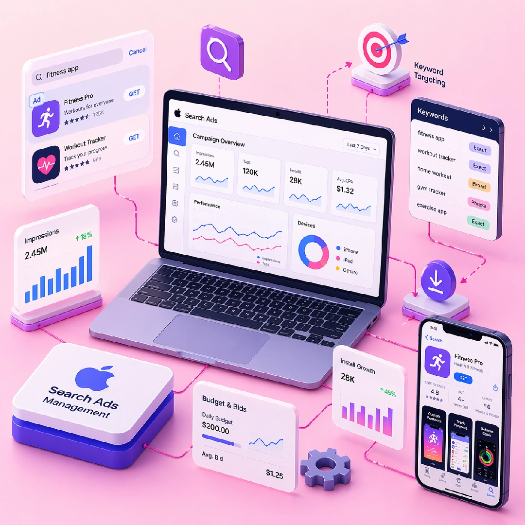 Apple Search Ads Management