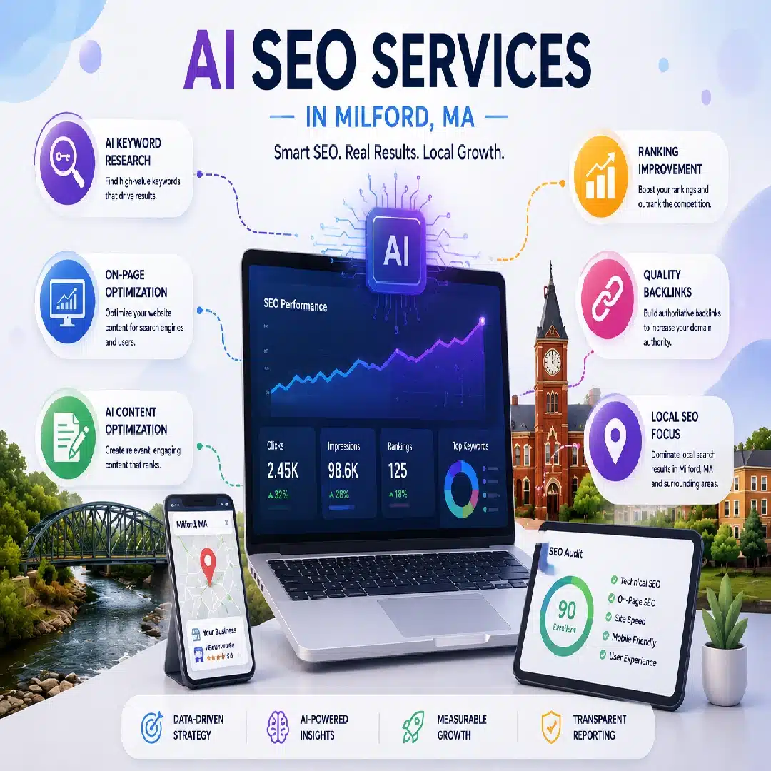 AI SEO Services in Milford, MA